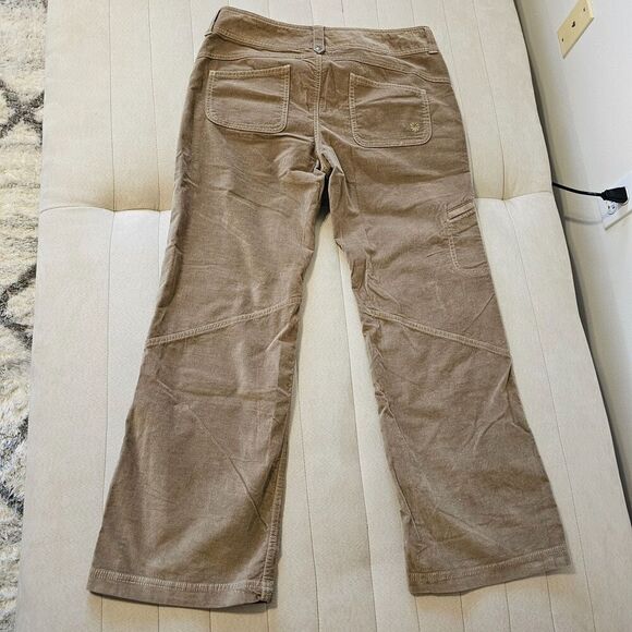 Athleta Corduroy Velvet Outdoor Pants Jeans Women Size 12P - Picture 7 of 14
